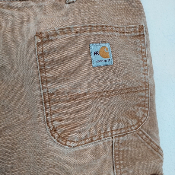 Carhartt FR Duck Canvas Utility Work Pants Size 38×32 - Picture 5 of 11